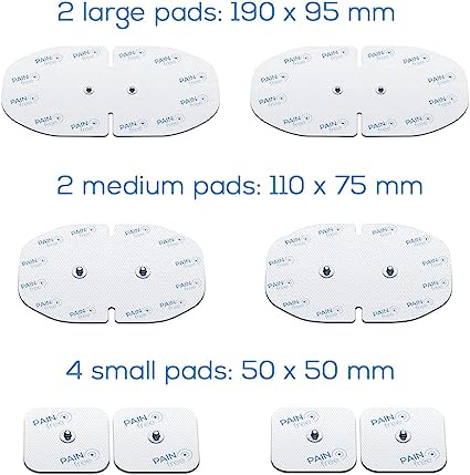 Electrodos de gel inalámbricos para Electroestimulador Wireless TENS/EMS EM  70 de Beurer 